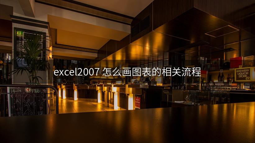 excel2007 怎么画图表的相关流程