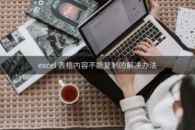 excel 表格内容不能复制的解决办法