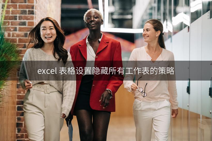 excel 表格设置隐藏所有工作表的策略