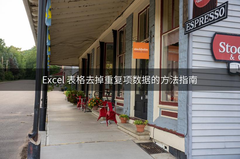 Excel 表格去掉重复项数据的方法指南