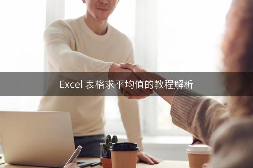 Excel 表格求平均值的教程解析