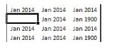 Excel 表格设计不等宽柱图表的方法