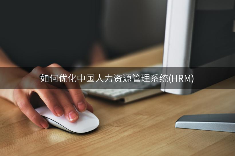 如何优化中国人力资源管理系统(HRM)