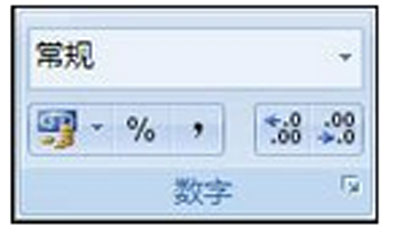 Excel2010教程之表格里面可用的数字格式