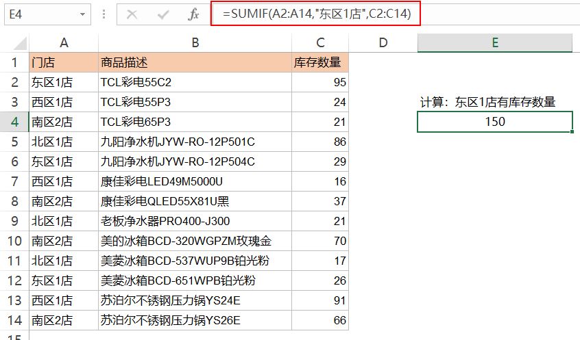 一个含金量超级高的SUMIF函数,新手必须得会