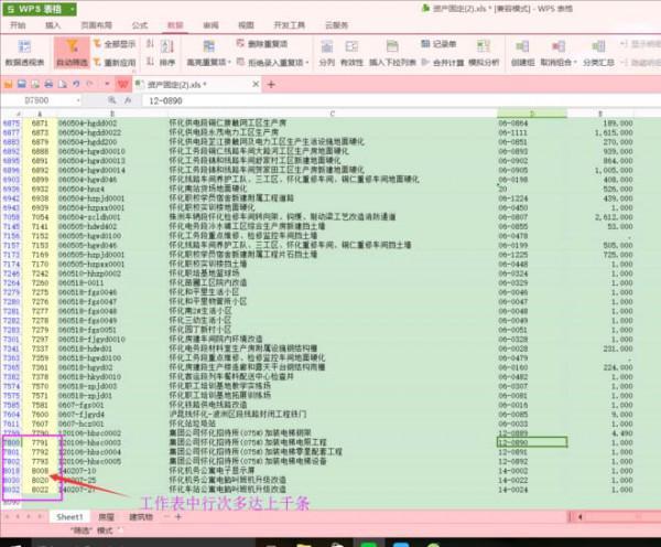 Wps表格中怎么快速筛选文本?